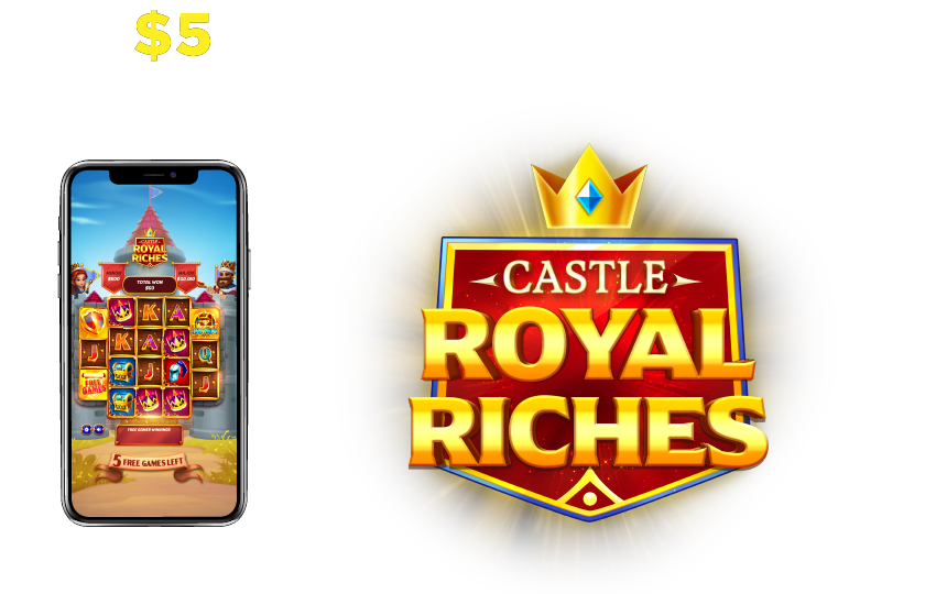 DC iLottery Castle Royal Riches, Get $5 in bonus credits to play the newest e-Instant. 