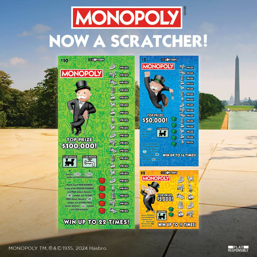 MONOPOLY scratcher creative