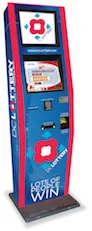 Photo of a DC Lottery MP Terminal Machine