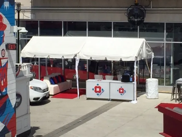 DC Lottery tent